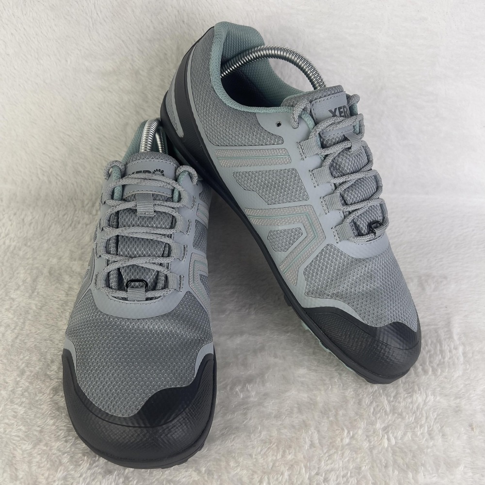 Xero Shoes Mesa Trail WP Shoes Womens Size 10‎ Gray Waterproof Hiking Sneakers